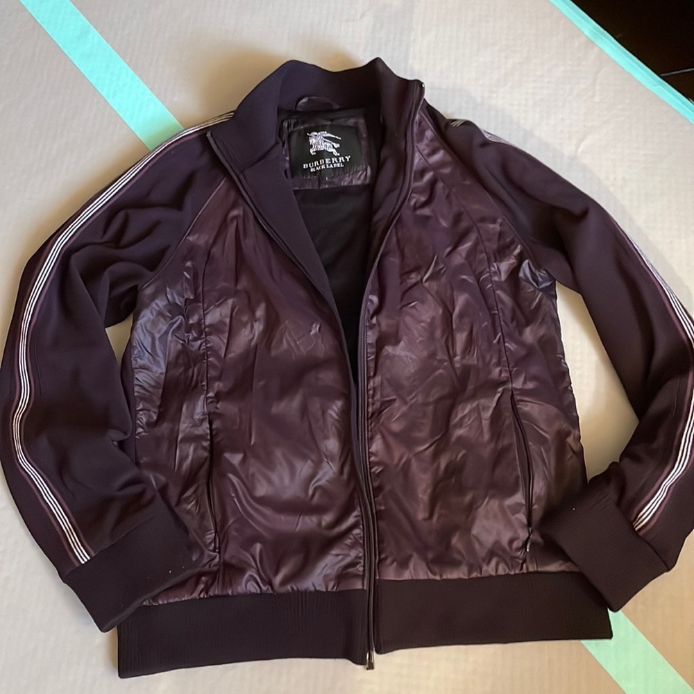 Burberry purple jacket  small